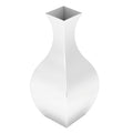 Polished Stainless Steel Vase Nordic Modern Flower Vase for Home Living Room Decor Tabletop Ornament