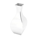 Polished Stainless Steel Vase Nordic Modern Flower Vase for Home Living Room Decor Tabletop Ornament