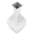 Polished Stainless Steel Vase Nordic Modern Flower Vase for Home Living Room Decor Tabletop Ornament