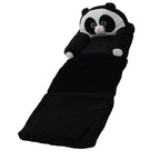 Foldable Kids Sofa Cute Cartoon Design Short Plush Soft Comfortable Portable Children Couch for Home Panda