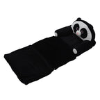 Foldable Kids Sofa Cute Cartoon Design Short Plush Soft Comfortable Portable Children Couch for Home Panda