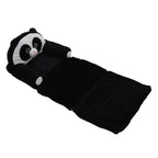 Foldable Kids Sofa Cute Cartoon Design Short Plush Soft Comfortable Portable Children Couch for Home Panda