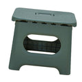 Kids Stool Plastic Portable Folding 100kg Load Bearing Lightweight Step Stool for Camping Picnic Green L Size