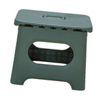 Kids Stool Plastic Portable Folding 100kg Load Bearing Lightweight Step Stool for Camping Picnic Green L Size