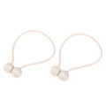 2Pcs Strong Magnetic Curtain Tiebacks Tie Backs Buckle Holder Holdbacks Window Decorative AccessoriesBeige