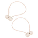 2Pcs Strong Magnetic Curtain Tiebacks Tie Backs Buckle Holder Holdbacks Window Decorative AccessoriesBeige