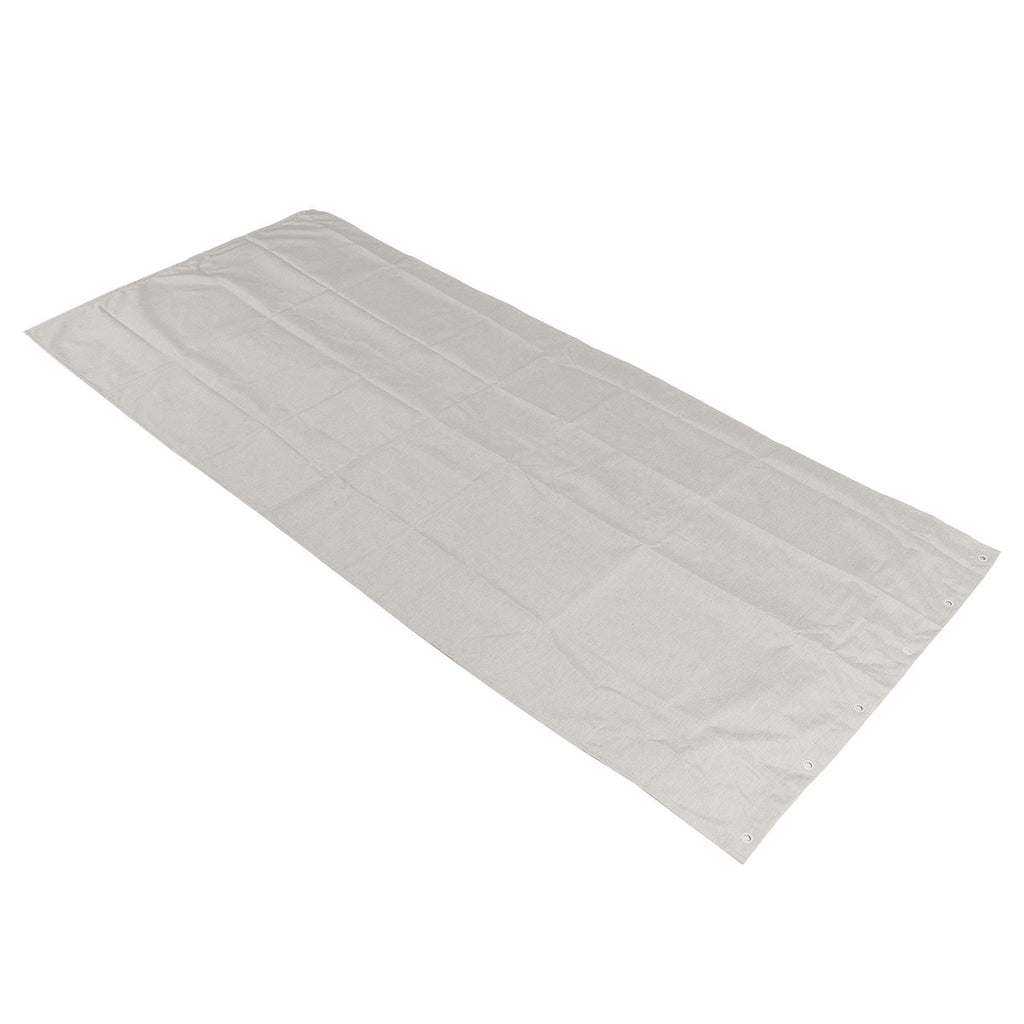 Shower Curtain Polyester Fabric Waterproof Thicken Bath Curtain Partition for BathroomBeige 80x180cm