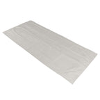 Shower Curtain Polyester Fabric Waterproof Thicken Bath Curtain Partition for BathroomBeige 80x180cm