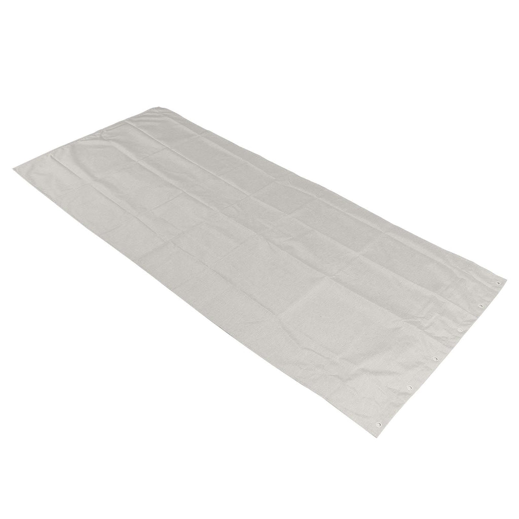 Shower Curtain Polyester Fabric Waterproof Thicken Bath Curtain Partition for BathroomBeige 80x180cm