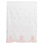 Curtain Peacock Embroidered Pattern Window Screening Curtain for Living Room Bedroom
