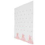 Curtain Peacock Embroidered Pattern Window Screening Curtain for Living Room Bedroom