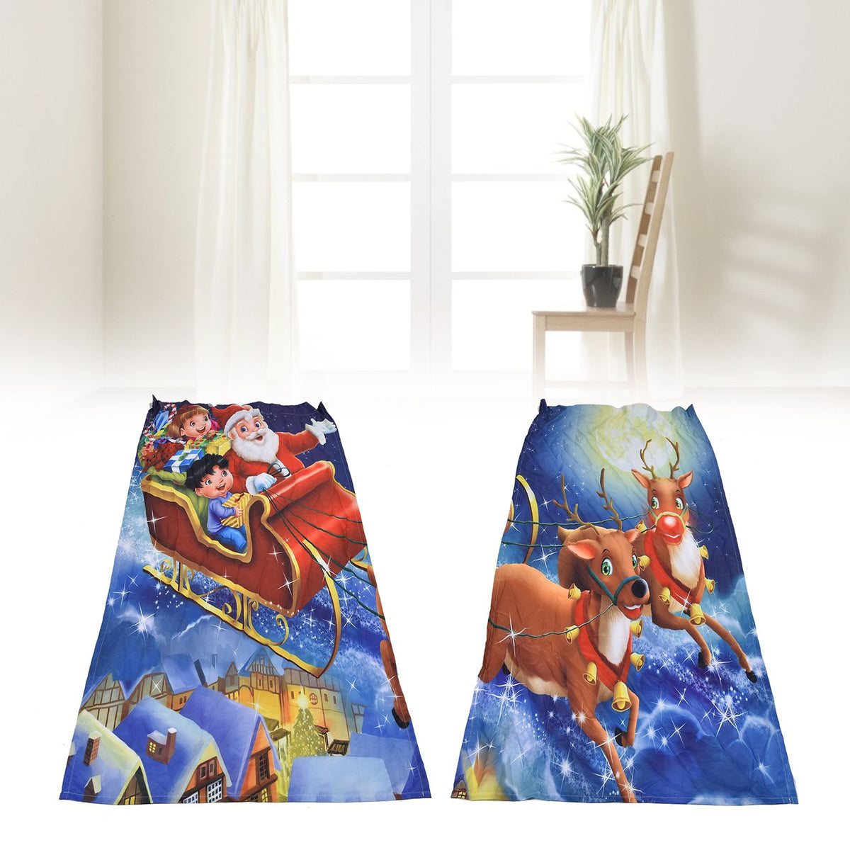 Curtains Soft Dirt Resistant Window Drapes Window Panel Curtain for Bedroom and Living Room