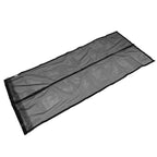 Magnetic Closure Mute Door Curtain Household Anti Bugs Door Curtain Screen with Hook and Loop Solid Black Hook 90x210