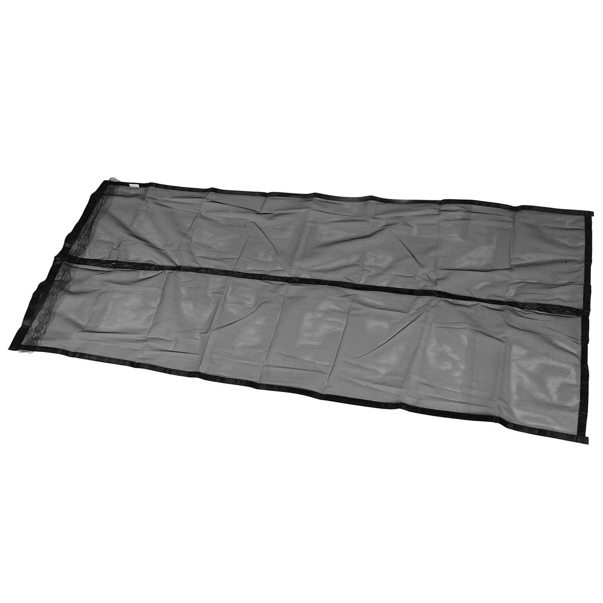 Magnetic Closure Mute Door Curtain Household Anti Bugs Door Curtain Screen with Hook and Loop Solid Black Hook 90x210