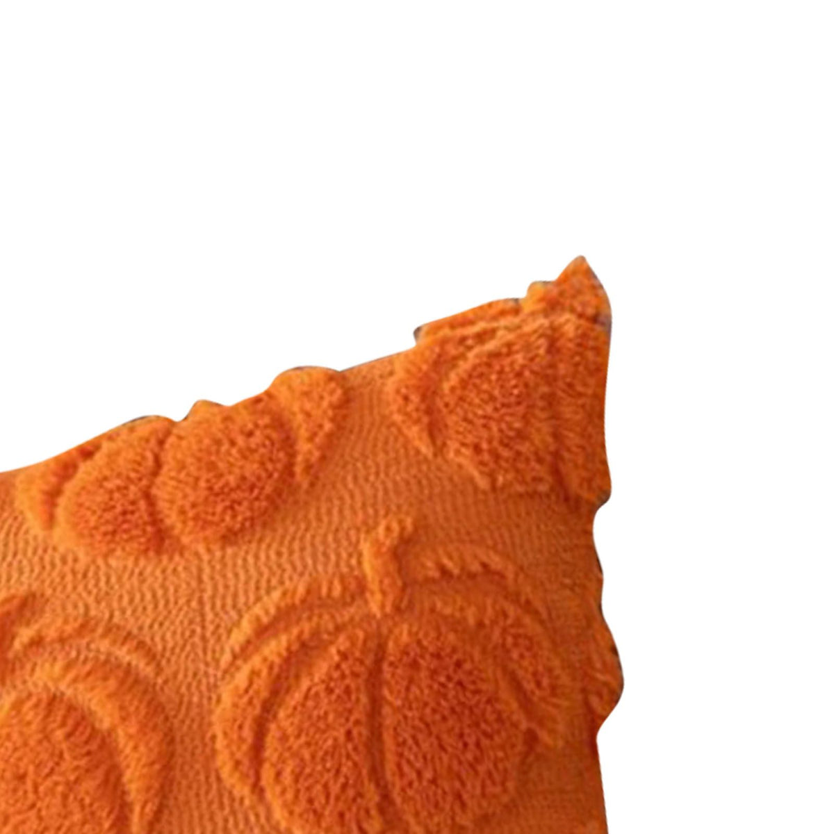 2pcs Pumpkin Fall Decorative Throw Pillow Covers Soft Pillow Cases for Chair Sofa Bedroom Living Room Home Decor Dark Orange