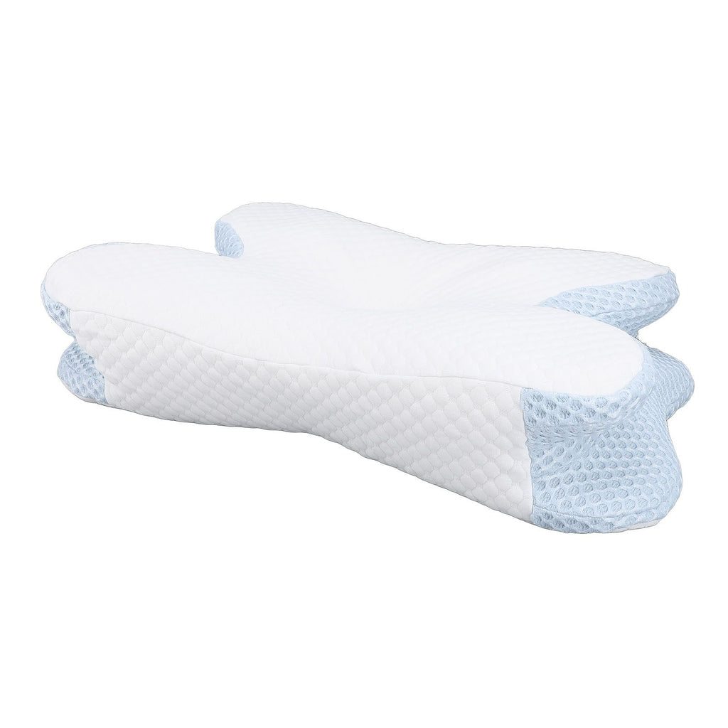 Cervical Pillow for Neck Shoulder Slow Rebound Memory Foam Pillow Ergonomic Neck Support Pillow for Side Back Stomach Sleepers