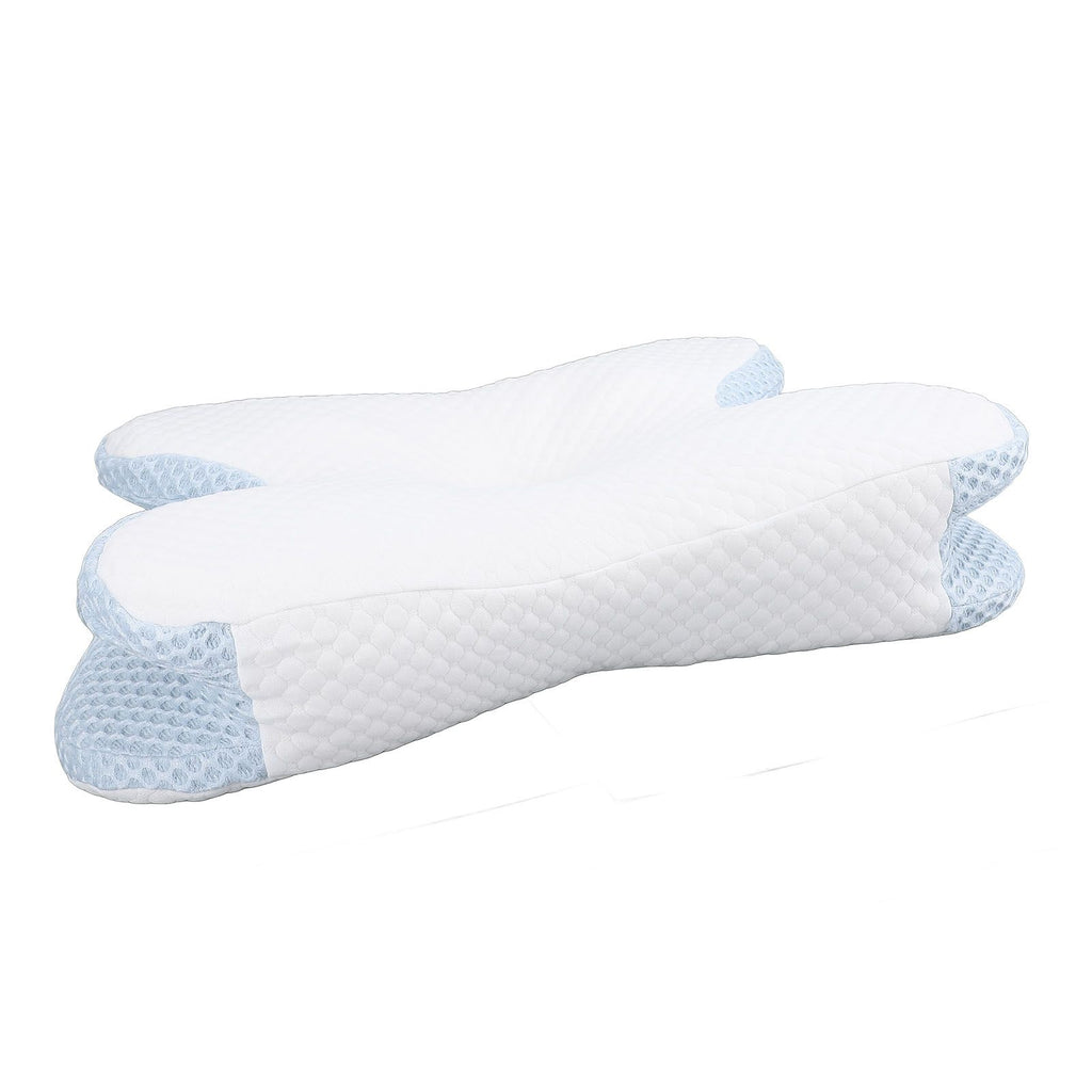 Cervical Pillow for Neck Shoulder Slow Rebound Memory Foam Pillow Ergonomic Neck Support Pillow for Side Back Stomach Sleepers
