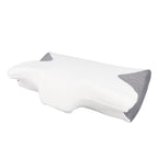 Cervical Pillow with Skin Friendly Pillowcase Ergonomic High Density Slow Rebound Memory Foam Neck Support Pillow for Back Head