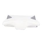 Cervical Pillow with Skin Friendly Pillowcase Ergonomic High Density Slow Rebound Memory Foam Neck Support Pillow for Back Head