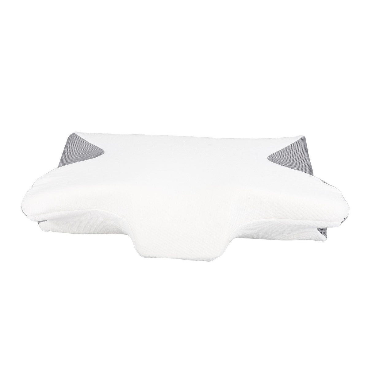 Cervical Pillow with Skin Friendly Pillowcase Ergonomic High Density Slow Rebound Memory Foam Neck Support Pillow for Back Head