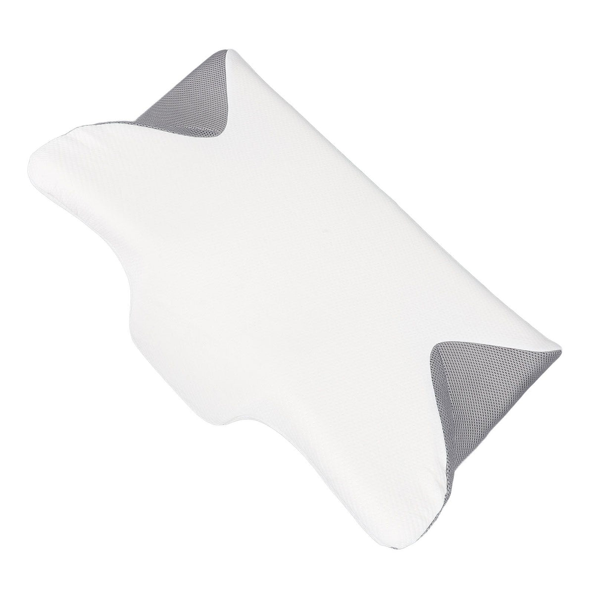 Cervical Pillow with Skin Friendly Pillowcase Ergonomic High Density Slow Rebound Memory Foam Neck Support Pillow for Back Head