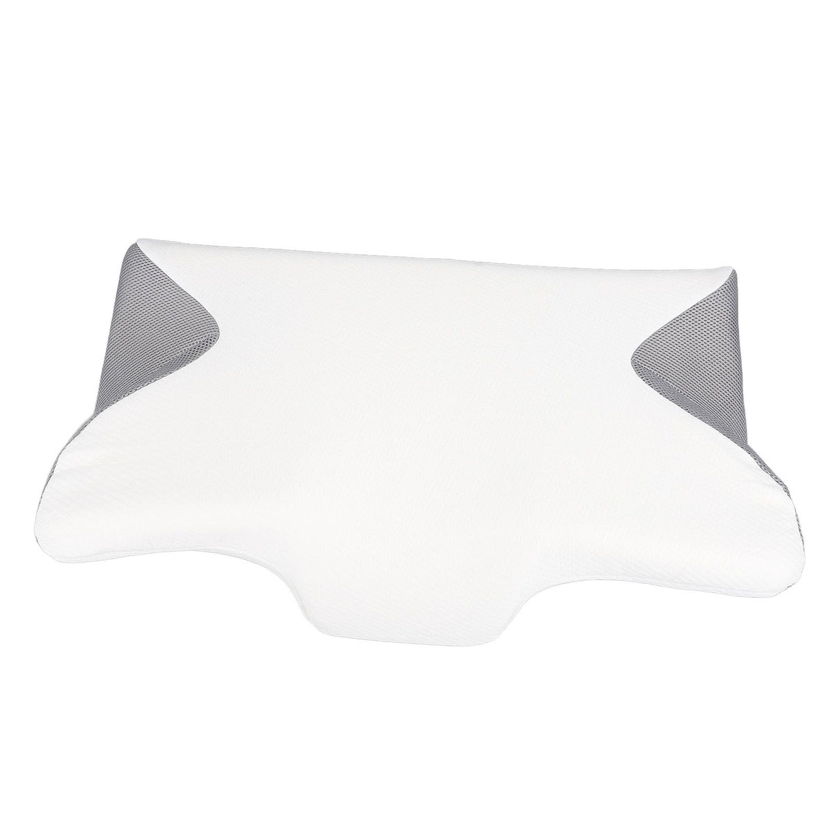 Cervical Pillow with Skin Friendly Pillowcase Ergonomic High Density Slow Rebound Memory Foam Neck Support Pillow for Back Head