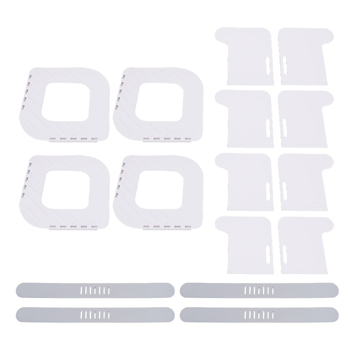 Lock Sheet Holders Heavy Duty Bed Sheet Holder Corner Fitted Sheet Straps with Lock Strips Fot Single Double Queen King Sized Beds