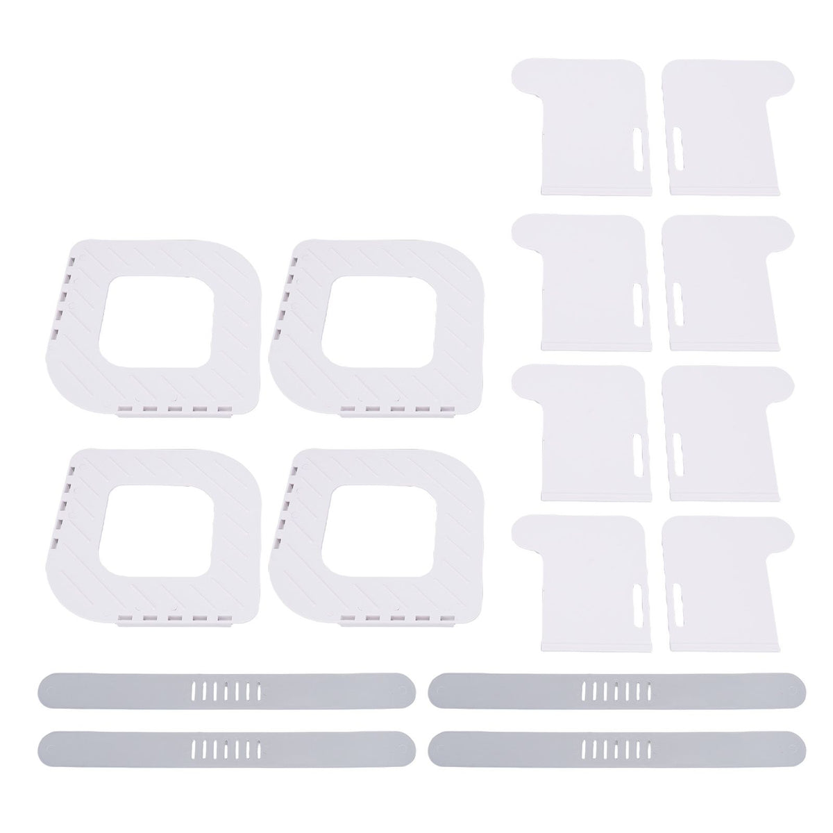 Lock Sheet Holders Heavy Duty Bed Sheet Holder Corner Fitted Sheet Straps with Lock Strips Fot Single Double Queen King Sized Beds