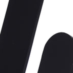Self Adhesive Curtain Holdbacks Easy Install Black Acrylic Curtain Tiebacks Curtain Holders Hooks for Home