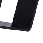 Self Adhesive Curtain Holdbacks Easy Install Black Acrylic Curtain Tiebacks Curtain Holders Hooks for Home