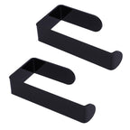 Self Adhesive Curtain Holdbacks Easy Install Black Acrylic Curtain Tiebacks Curtain Holders Hooks for Home