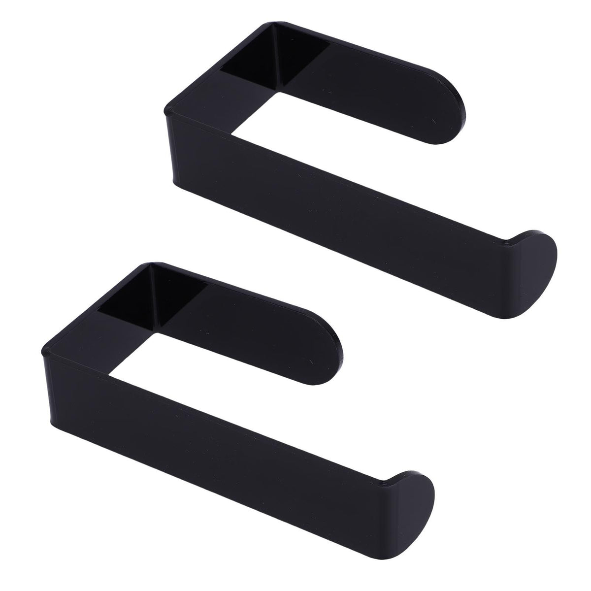 Self Adhesive Curtain Holdbacks Easy Install Black Acrylic Curtain Tiebacks Curtain Holders Hooks for Home