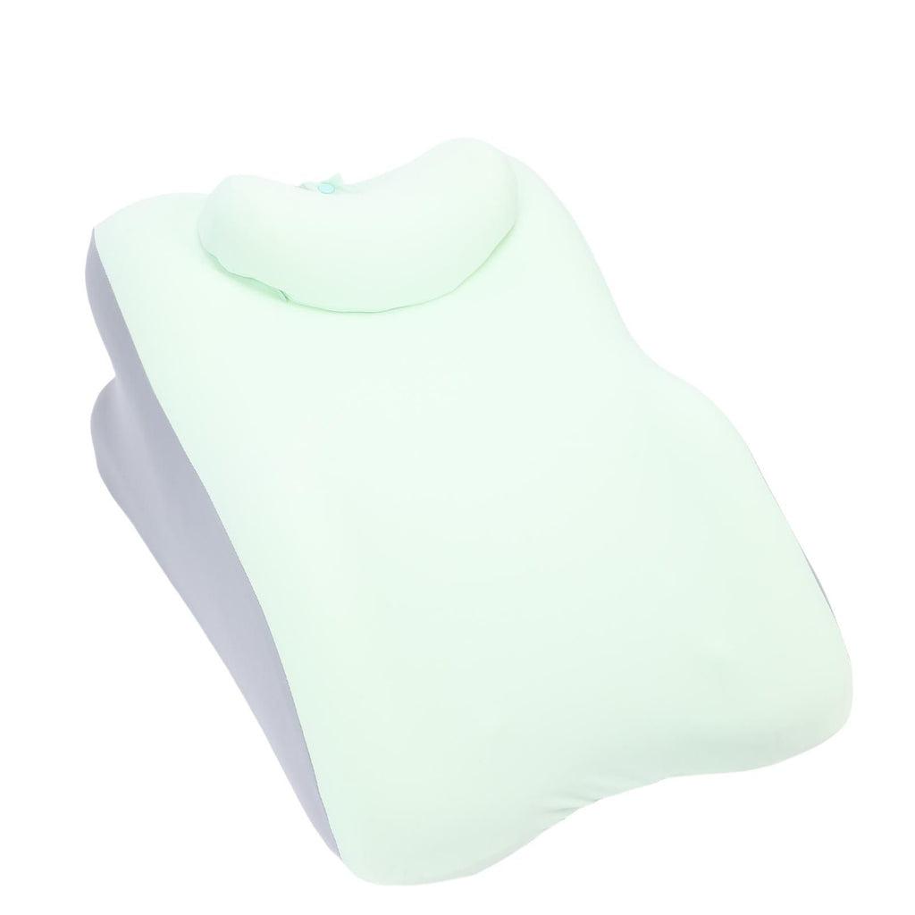 Reading Pillow for Bed Back Support Pillow Multifunctional Sitting Lying Memory Foam Pillow for Abdomen Lumbar Back Green