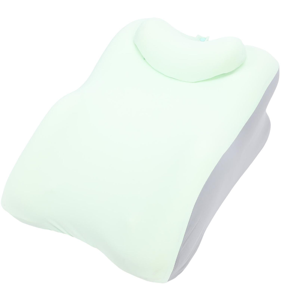 Reading Pillow for Bed Back Support Pillow Multifunctional Sitting Lying Memory Foam Pillow for Abdomen Lumbar Back Green