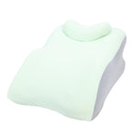 Reading Pillow for Bed Back Support Pillow Multifunctional Sitting Lying Memory Foam Pillow for Abdomen Lumbar Back Green