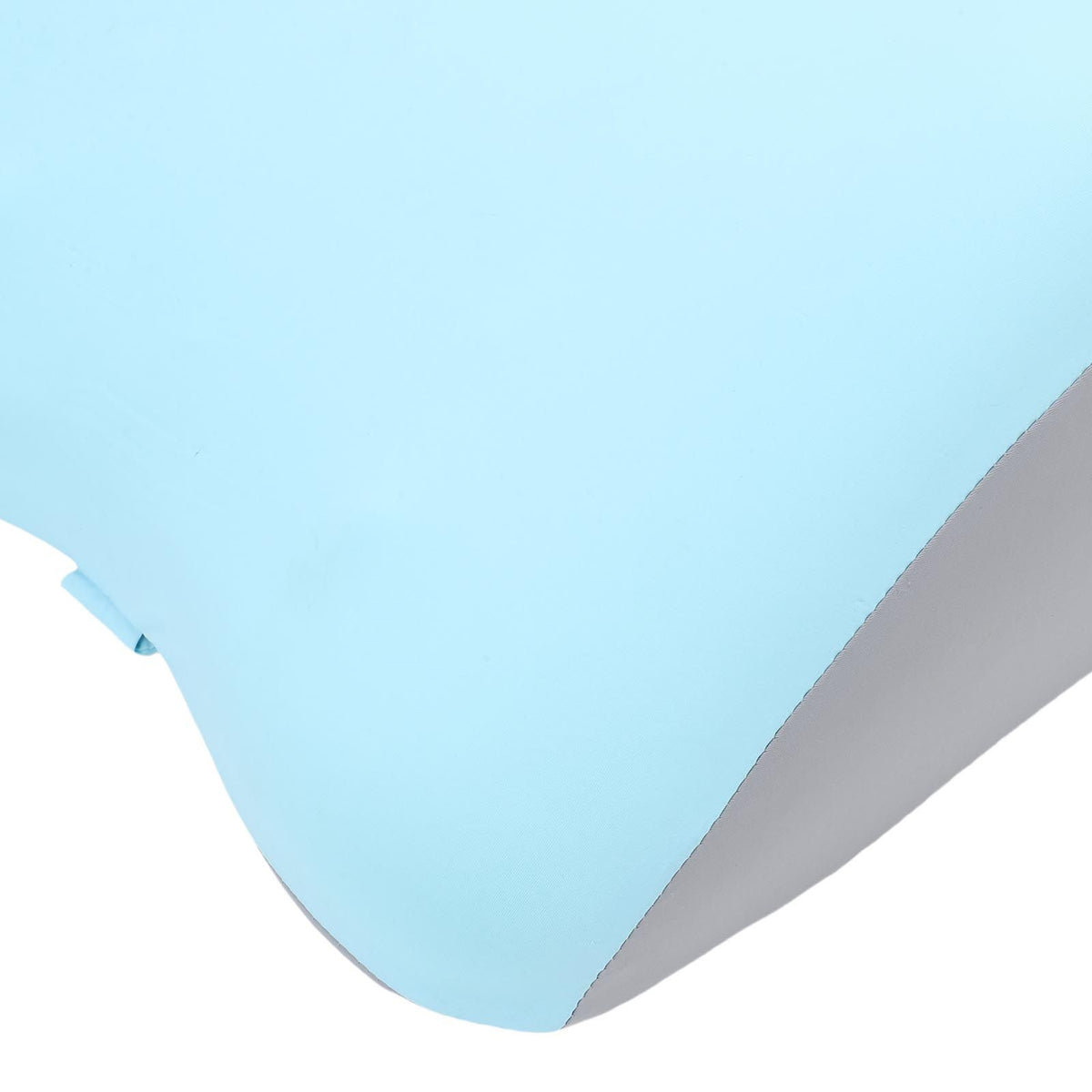 Reading Pillow for Bed Back Support Pillow Multifunctional Sitting Lying Memory Foam Pillow for Abdomen Lumbar Back Blue