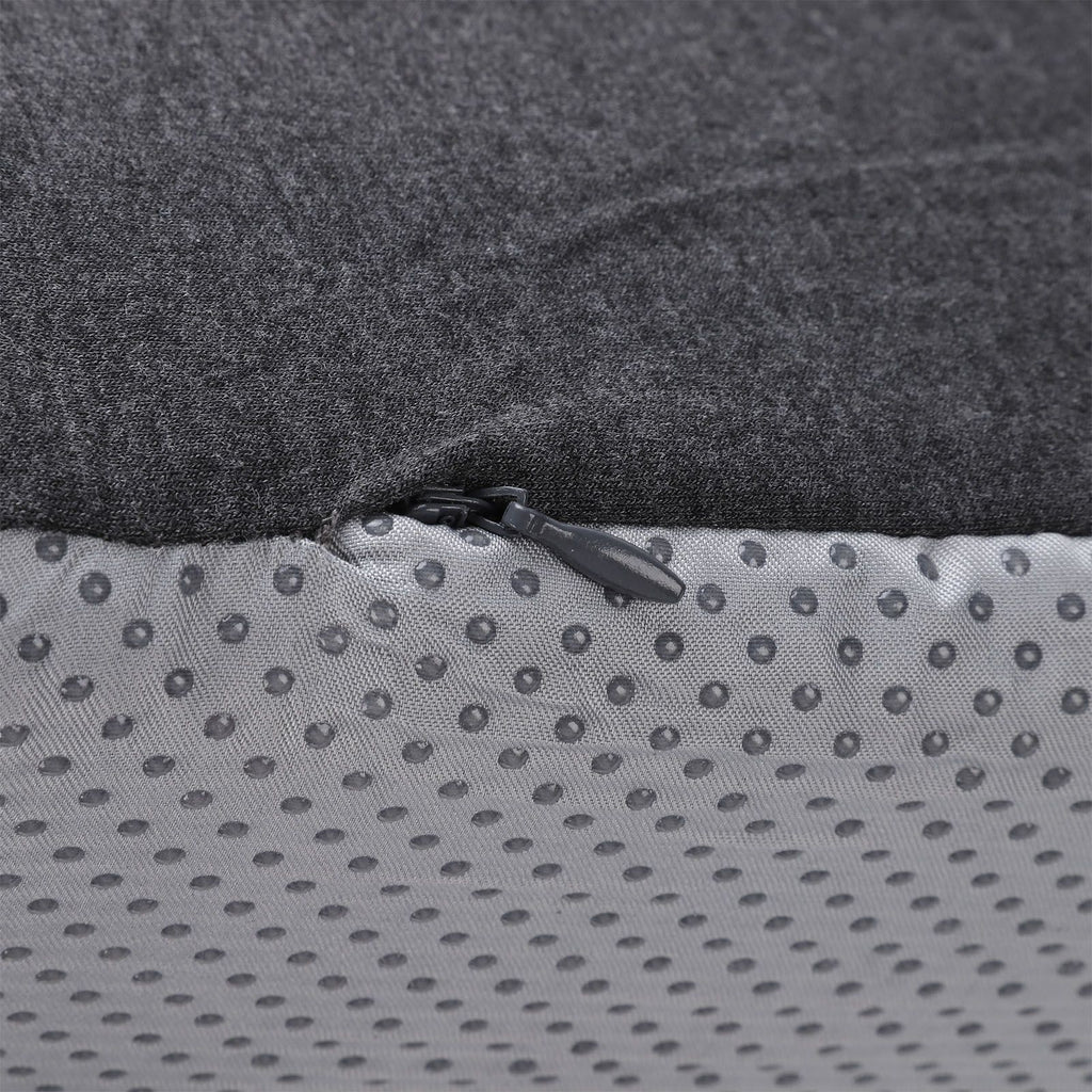 Wedge Prone Pillow Multifunctional Ergonomic Memory Foam Bed Sitting Up Reading Pillow for Headboard Washable