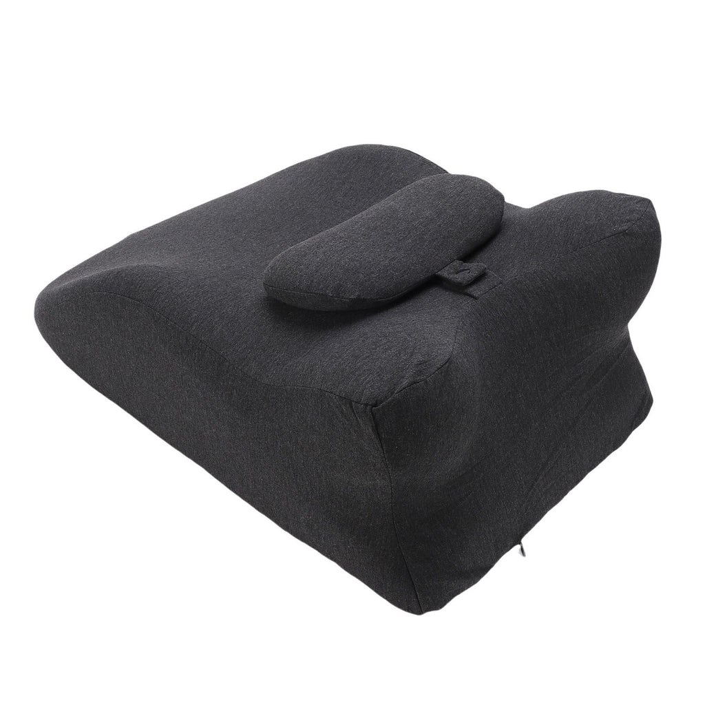 Wedge Prone Pillow Multifunctional Ergonomic Memory Foam Bed Sitting Up Reading Pillow for Headboard Washable