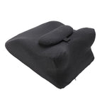 Wedge Prone Pillow Multifunctional Ergonomic Memory Foam Bed Sitting Up Reading Pillow for Headboard Washable
