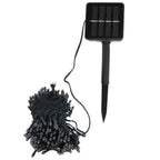 22M Solar Christmas Lights 200LED Waterproof Solar String Lights for Garden Party Decorations