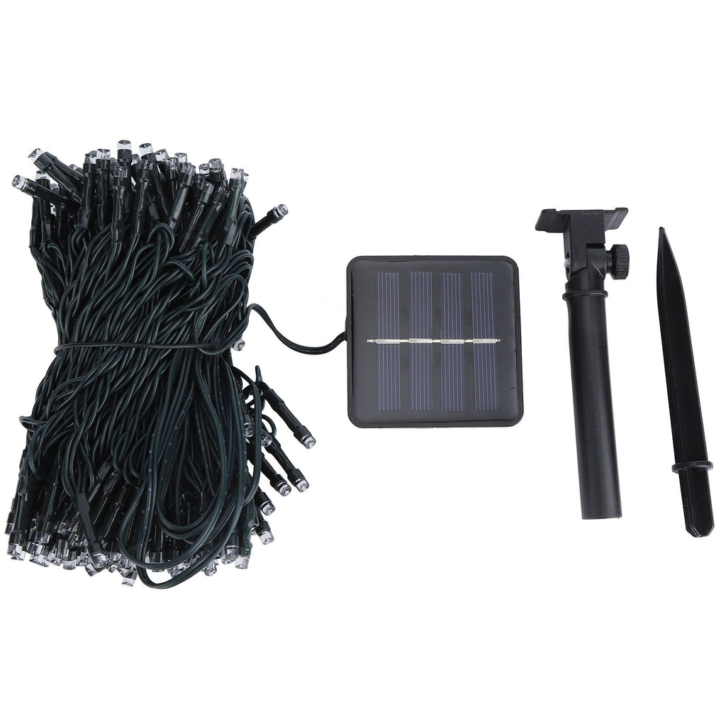 22M Solar Christmas Lights 200LED Waterproof Solar String Lights for Garden Party Decorations