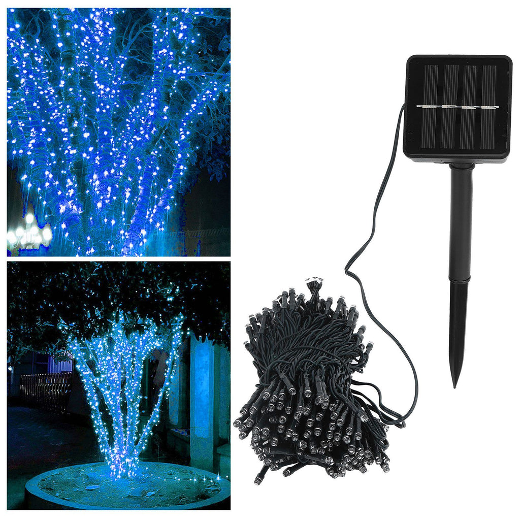 22M Solar Christmas Lights 200LED Waterproof Solar String Lights for Garden Party Decorations