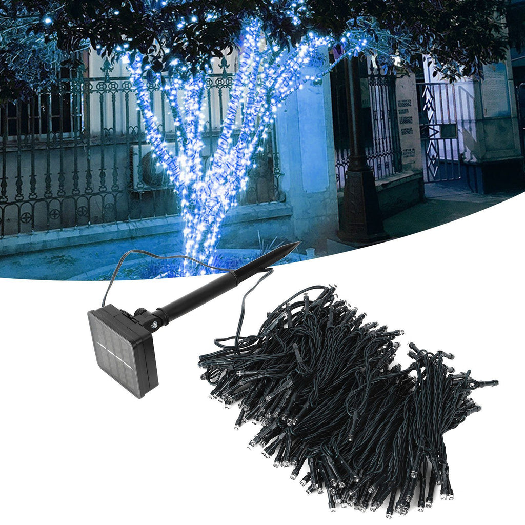 22M Solar Christmas Lights 200LED Waterproof Solar String Lights for Garden Party Decorations
