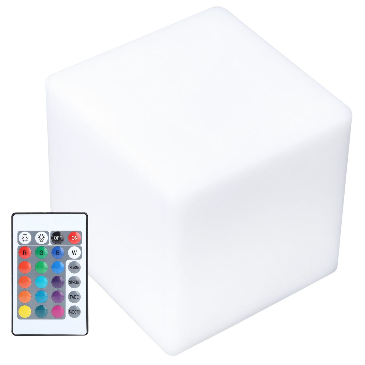 LED RGBW Cubes Light Waterproof USB 16 Colors Changing Desk Lamp for Bar KTV 10x10x10cm