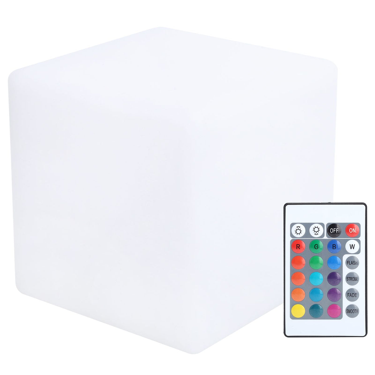 LED RGBW Cubes Light Waterproof USB 16 Colors Changing Desk Lamp for Bar KTV 10x10x10cm
