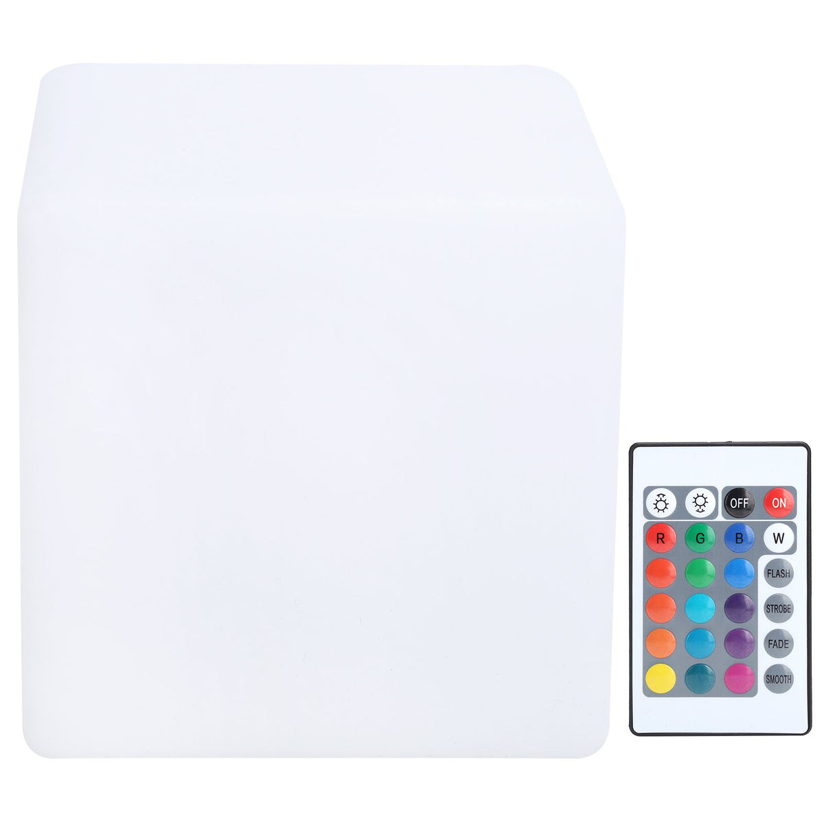 LED RGBW Cubes Light Waterproof USB 16 Colors Changing Desk Lamp for Bar KTV 10x10x10cm