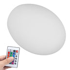 USB Charging LED 16 Colors Remote Control Night Light Outdoor Waterproof Lamp (14 x 19cm)