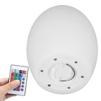 USB Charging LED 16 Colors Remote Control Night Light Outdoor Waterproof Lamp (14 x 19cm)