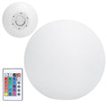 LED 16 Colors Remote Control Night Light USB Charging Waterproof Spherical Lamp (20cm)