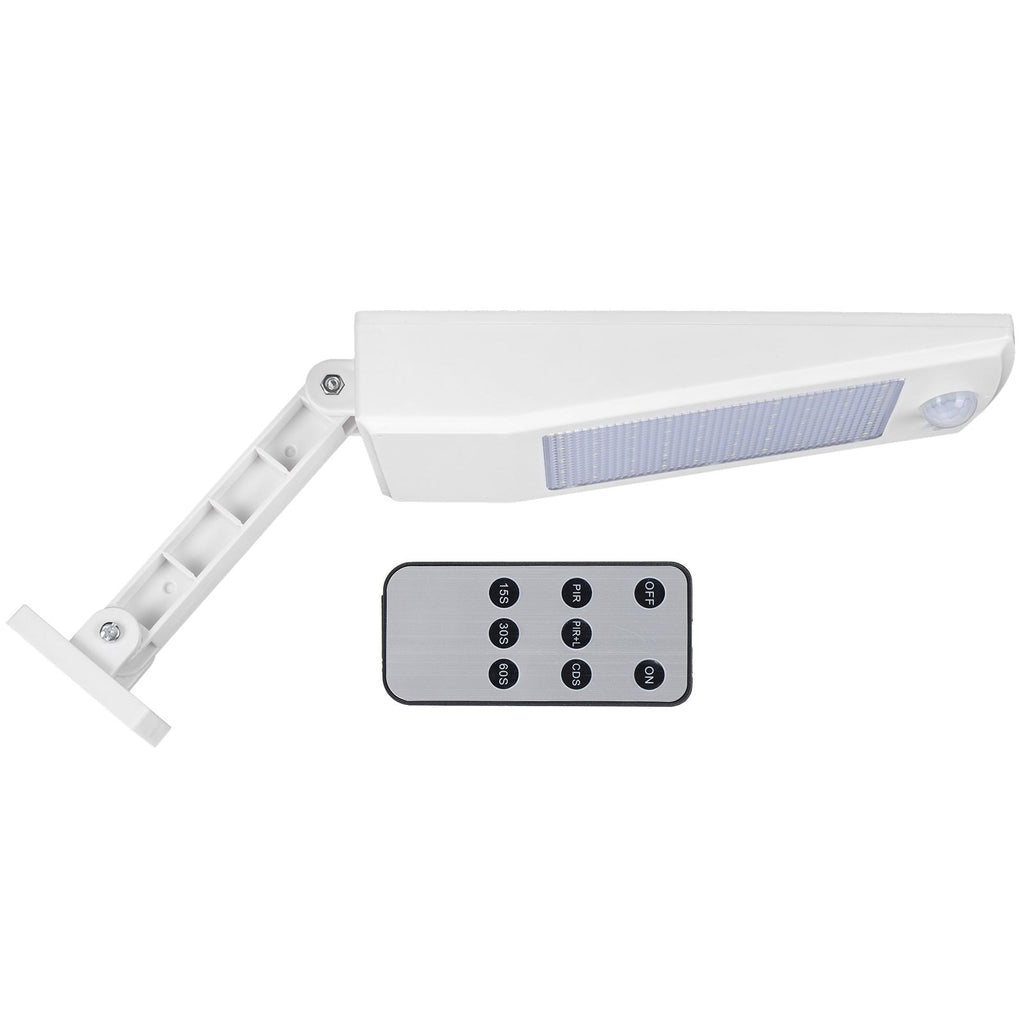LED Solar Light Induction Wall Lamp White Shell White Light Courtyard Outdoor Lighting Supplies